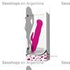 Vibrador estimulador con masajeador de clitoris